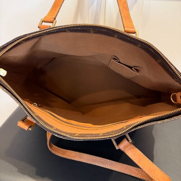 Authentic Louis Vuitton Monogram Cabas Mezzo Shoulder Tote Bag COA Incl. - Picture 7 of 14